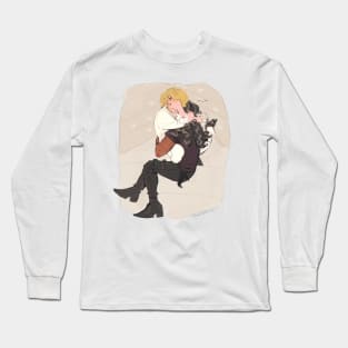 AYO my husband is having a MOMENT Long Sleeve T-Shirt